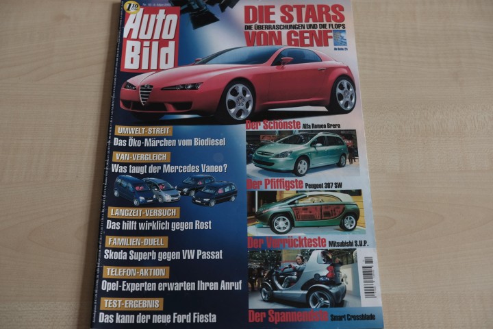 Deckblatt Auto Bild (10/2002)